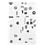 Stickere 3D pentru unghii model 2020 Cod SP014 Stickere 3D pentru unghii model 2020 Cod SP014